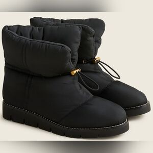J. Crew Elsa Puffer Boots Primaloft